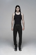 Брюки Gentleman Style Vertical Trousers Punk Rave WK-383XCM/BK-CO - маленькая картинка