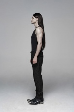 Брюки Gentleman Style Vertical Trousers Punk Rave WK-383XCM/BK-CO - маленькая картинка