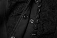Пальто Gothic Gorgeous vintage long coat Punk Rave WY-831LCF/BK - маленькая картинка