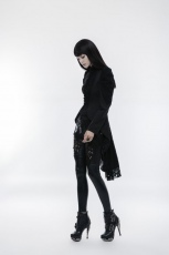 Пальто Gothic Gorgeous vintage long coat Punk Rave WY-831LCF/BK - маленькая картинка