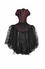 Накидка The gothic bat short cloak Punk Rave WY-834DPF/BK-RD - маленькая картинка