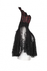 Накидка The gothic bat short cloak Punk Rave WY-834DPF/BK-RD - маленькая картинка
