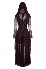Пальто Gothic flame long coat Punk Rave WY-836LCF/BK-RD - маленькая картинка
