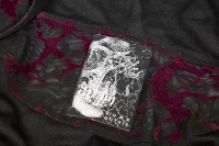 Пальто Gothic flame long coat Punk Rave WY-836LCF/BK-RD - маленькая картинка