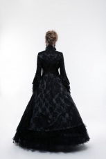  Gorgeous Gothic Coat Punk Rave WY-844LCF/BK -  