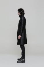 Пальто Gothic Gorgeous Three-quarter coat Punk Rave WY-850LCM/BK - маленькая картинка