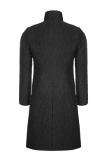 Пальто Gothic Gorgeous Three-quarter coat Punk Rave WY-850LCM/BK - маленькая картинка