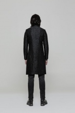 Пальто Gothic Gorgeous Three-quarter coat Punk Rave WY-850LCM/BK - маленькая картинка