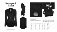 Жакет Steampunk jacket Punk Rave WY-880XDF/BK - маленькая картинка