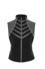 Жилет Punk Metal Vest Punk Rave WY-910MJM/BK - маленькая картинка