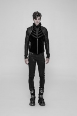 Жилет Punk Metal Vest Punk Rave WY-910MJM/BK - маленькая картинка