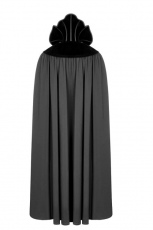 Накидка Gothic Vampire Count Nightcrawler Long Cloak Punk Rave WY-913DPM/BK - маленькая картинка