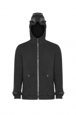 Свитер Punk Hooded Sweater Cardigan Punk Rave WY-921ZDM/BK - маленькая картинка