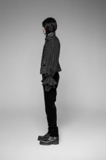  Gothic Bat Collar Dress Vest Punk Rave WY-923MJM/BK-SI -  