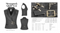 Жилет Steampunk Quiff Vest Punk Rave WY-929MJM/BK - маленькая картинка