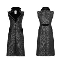     Punk Pattern Long Vest /   /   - 