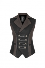 Жилет Uniform Men's Vest Punk Rave WY-945MJM/BK-CO - маленькая картинка