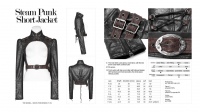 Жакет Steam Punk Short Jacket Punk Rave WY-961XDF/BK-CO - маленькая картинка