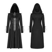 Punk Hooded Knit Jacket - 