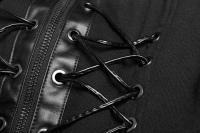 Жакет Punk Hooded Knit Jacket Punk Rave WY-964ZCF/BK - маленькая картинка