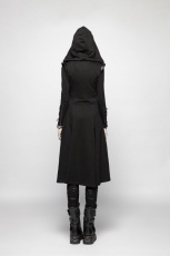 Жакет Punk Hooded Knit Jacket Punk Rave WY-964ZCF/BK - маленькая картинка
