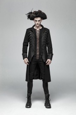 Пальто Steampunk Mid-length Coat Punk Rave WY-1000LCM/BK - маленькая картинка
