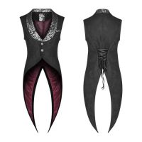  Gothic Swallow Tail Vest - 