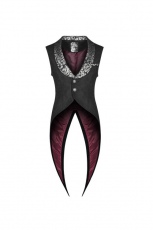  Gothic Swallow Tail Vest Punk Rave WY-1001MJM/BK -  