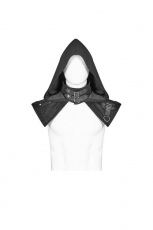 Накидка Punk Detachable Cloak Punk Rave WY-1008DPM/BK - маленькая картинка