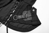 Накидка Punk Detachable Cloak Punk Rave WY-1008DPM/BK - маленькая картинка