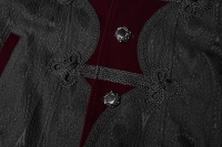 Пальто Goth Vampire Master Mid-length Punk Rave WY-1010XCM/BK-RD - маленькая картинка
