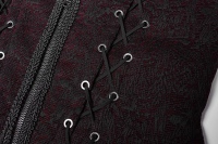 Жилет Goth Black and Red Vest Punk Rave WY-1014MJM/BK-RD - маленькая картинка