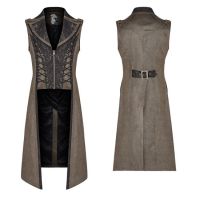  Steampunk Long Vest - 
