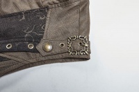  Steampunk Long Vest Punk Rave WY-1016MJM/CO -  