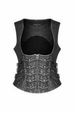 Жилет Punk Shapewear waistcoat Punk Rave WY-1033MJF/BK - маленькая картинка