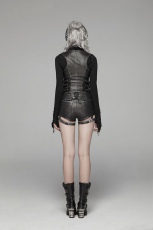 Жилет Punk Shapewear waistcoat Punk Rave WY-1033MJF/BK - маленькая картинка