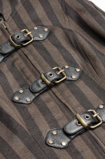 Пальто Steam Punk Striped Long Coat Punk Rave WY-1034LCF/CO - маленькая картинка