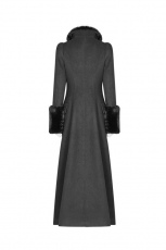  Gothic Gorgeous Long Coat Punk Rave WY-1040XCF/BK -  