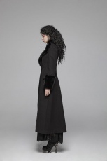  Gothic Gorgeous Long Coat Punk Rave WY-1040XCF/BK -  