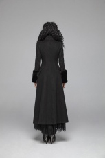  Gothic Gorgeous Long Coat Punk Rave WY-1040XCF/BK -  