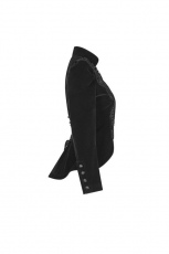 Пальто Gothic Weft Velvet Short Coat Punk Rave WY-1045LDF/BK - маленькая картинка