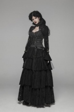 Пальто Steampunk Short Coat Punk Rave WY-1047LDF/BK - маленькая картинка