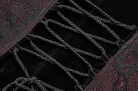Жилет Gothic Red and Black Tuxedo Vest Punk Rave WY-1055MJF/BK-RD - маленькая картинка