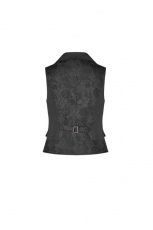 Жилет Victoria Jacquard Vest Punk Rave WY-1074MJM/BK - маленькая картинка