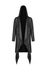  Diablo Vintage Long Coat Punk Rave WY-1086WYM/BK -  