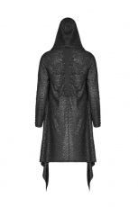  Diablo Vintage Long Coat Punk Rave WY-1086WYM/BK -  