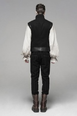 Жилет Steampunk retro vest Punk Rave WY-1094MJM/BK - маленькая картинка