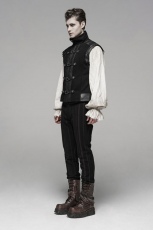 Жилет Steampunk retro vest Punk Rave WY-1094MJM/BK - маленькая картинка
