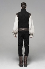 Жилет Steampunk retro vest Punk Rave WY-1094MJM/BK-CO - маленькая картинка
