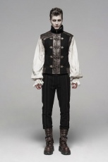 Жилет Steampunk retro vest Punk Rave WY-1094MJM/BK-CO - маленькая картинка